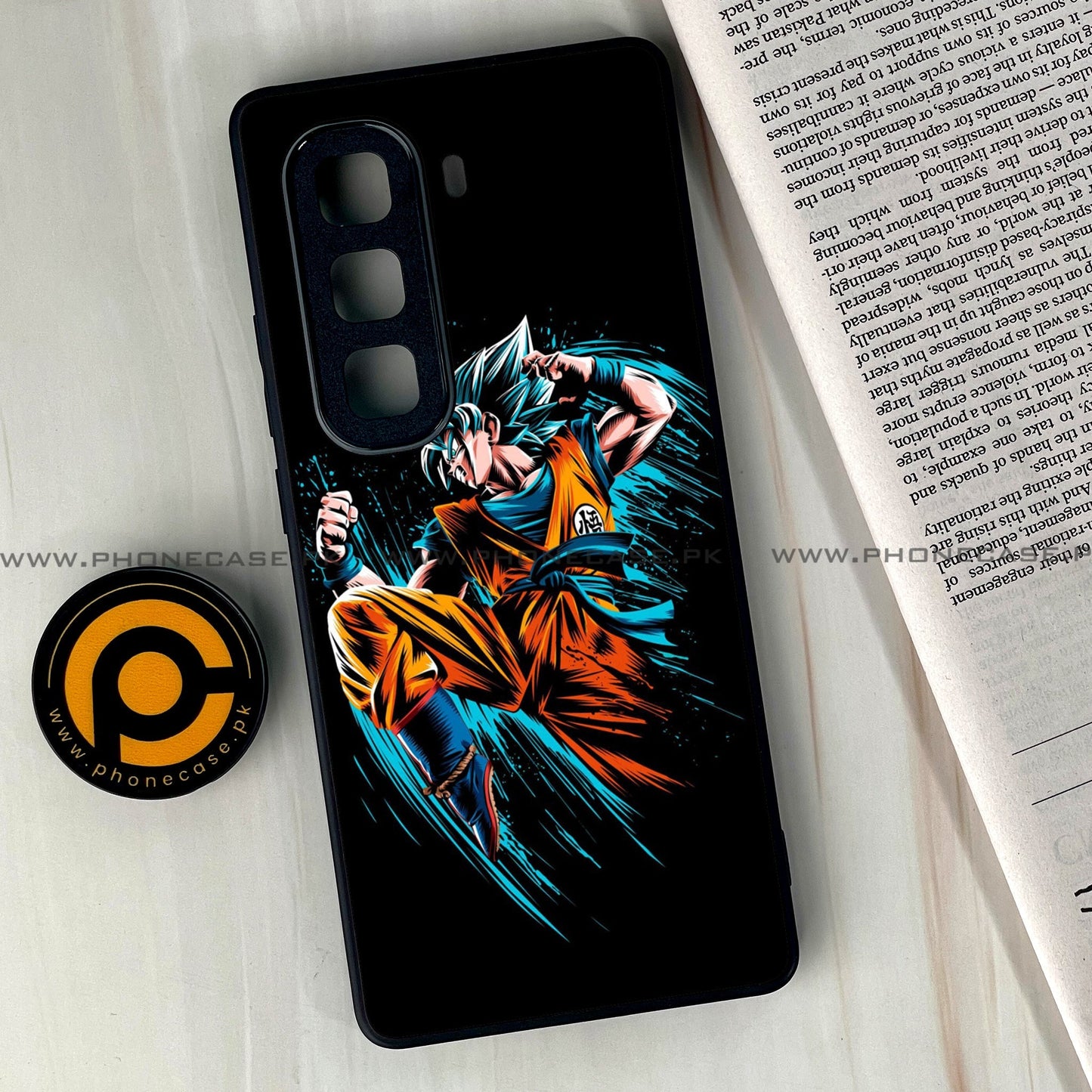 Infinix Hot 50 Pro Plus - Anime 2.0 Design 2 - Premium Metal Printed soft Bumper shock Proof Case CS-38382