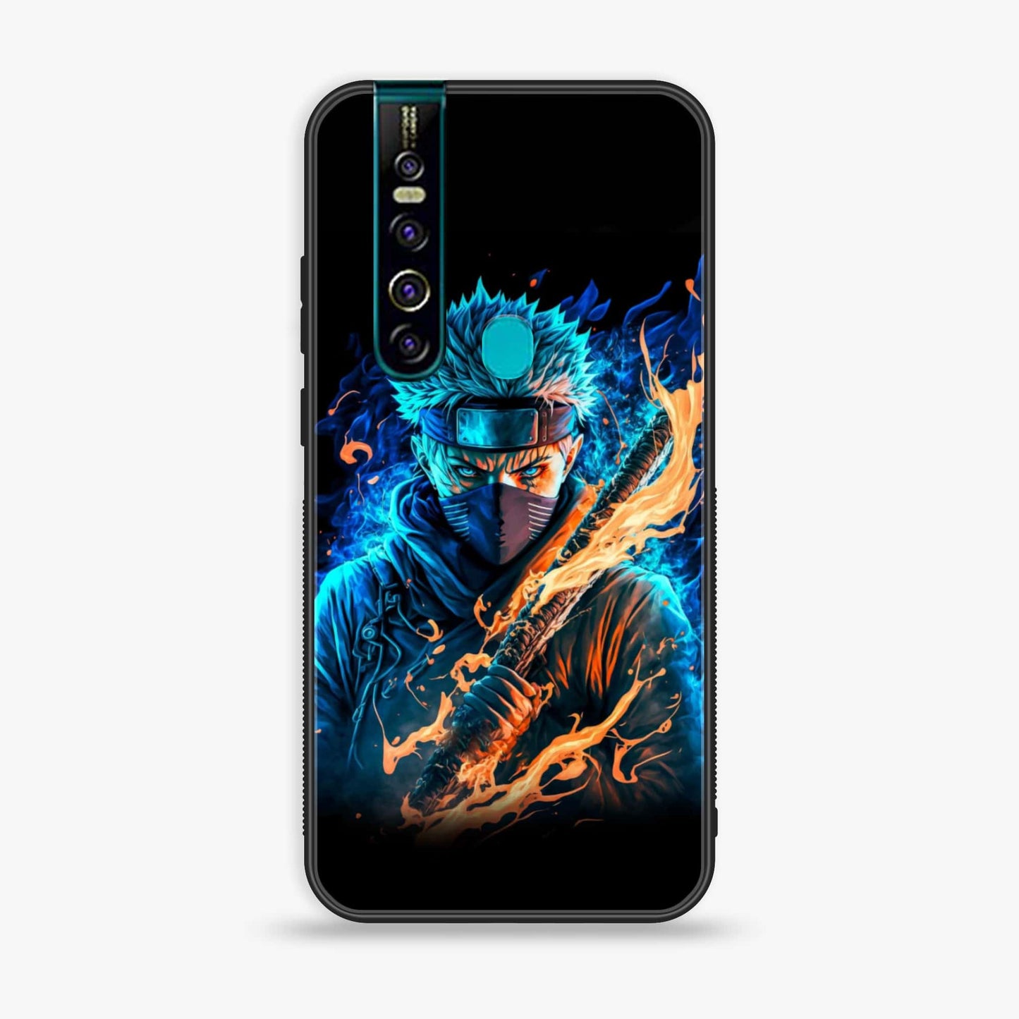 Tecno Camon 15 Pro - Anime 2.0 Design 4 - Premium Printed Glass soft Bumper shock Proof Case CS-37449