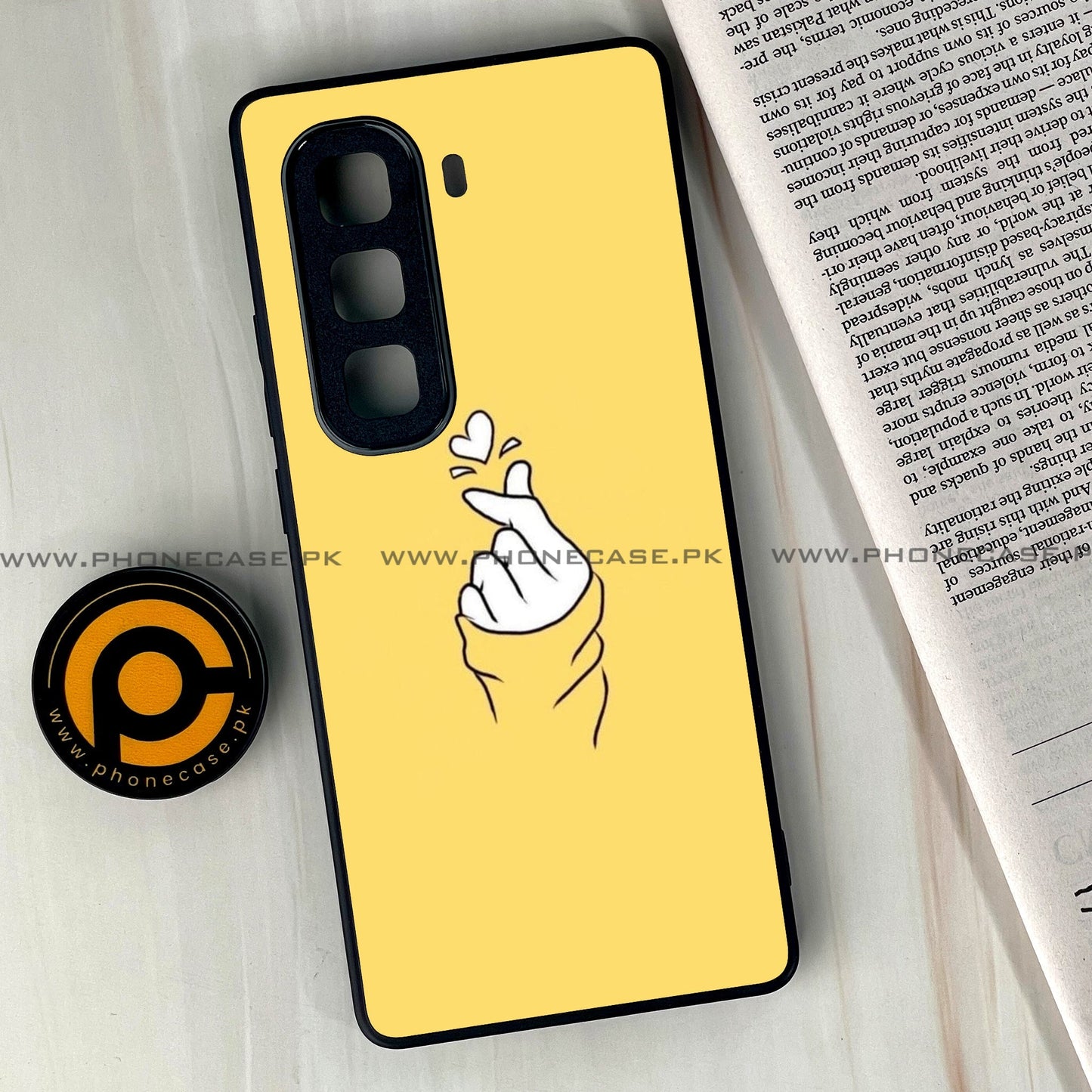 Infinix Hot 50 Pro Plus - Anime Girls Design 2 - Premium Metal Printed soft Bumper shock Proof Case CS-38665