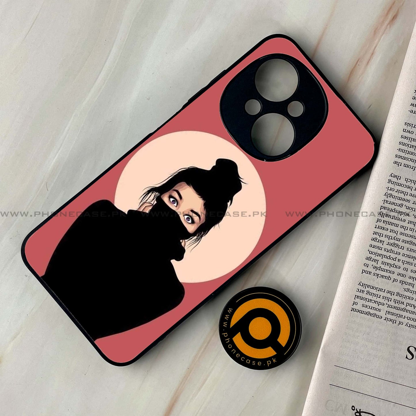 Tecno Spark Go 1 - Anime Girls Series - Premium Printed Glass soft Bumper shock Proof Case