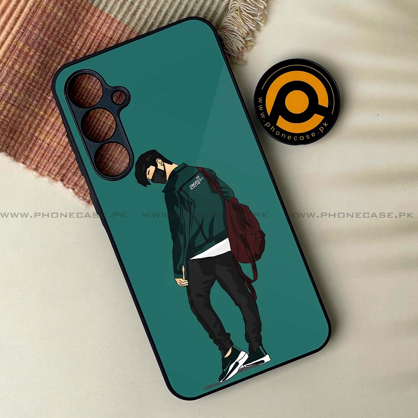 Samsung Galaxy A16 - Anime Design 1 - Premium Metal Printed soft Bumper Shock Proof Case CS-39203