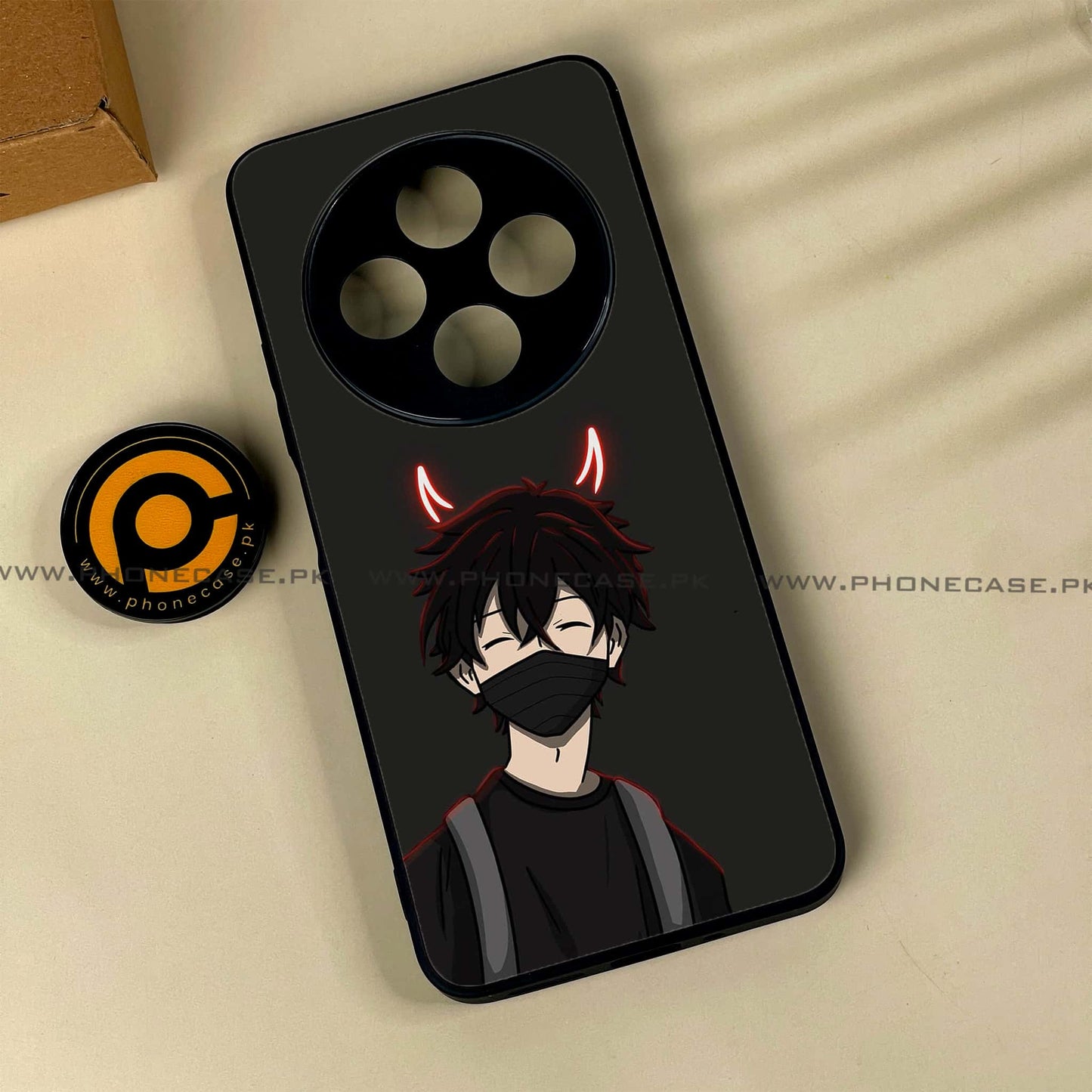 Xiaomi Redmi 14c - Anime Design 7 - Premium Printed Glass soft Bumper shock Proof Case CS-38412