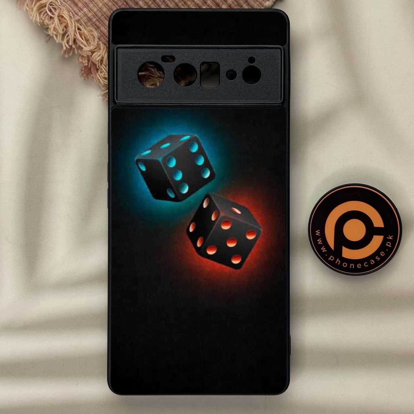 Google Pixel 6 Pro-Black Art Design 4 - Premium Metal Printed soft Bumper S hock Proof Case CS-38898