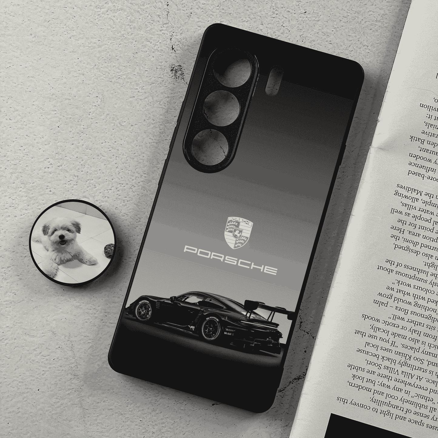 Tecno Camon 40 Pro - Shadow Racer - Premium Metal Printed Soft Bumper Shockproof Case CS-38353