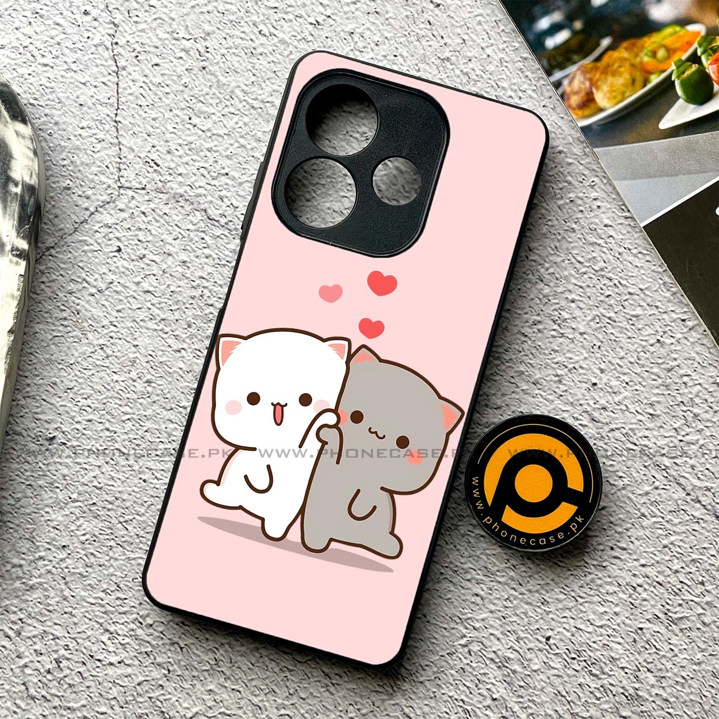 Oppo A5 Pro - Cute BuBu DuDu Design 6 - Premium Metal Printed soft Bumper shock Proof Case CS-37930