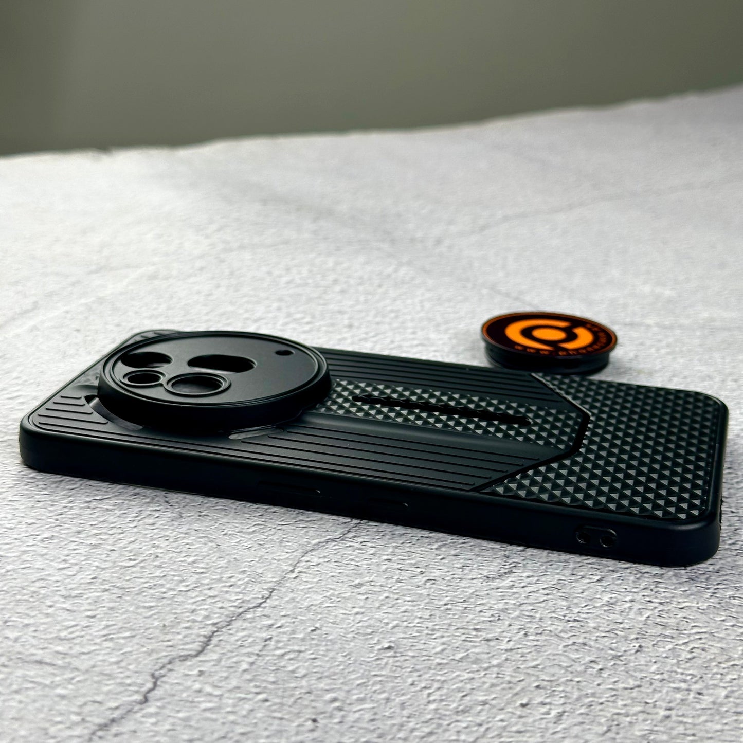 Nothing Phone 2a - Durable Anti-Fall Blackout TPU Back Cover with Camera Protection