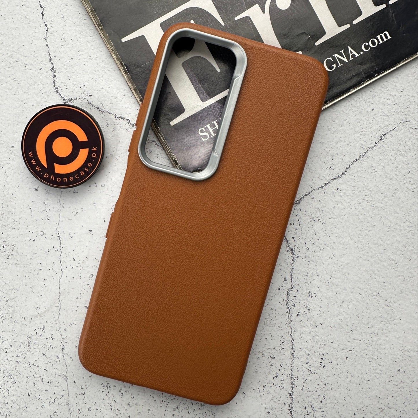 Infinix Hot 60i/ Hot 60 - Soft Leather Texture Slim TPU Case