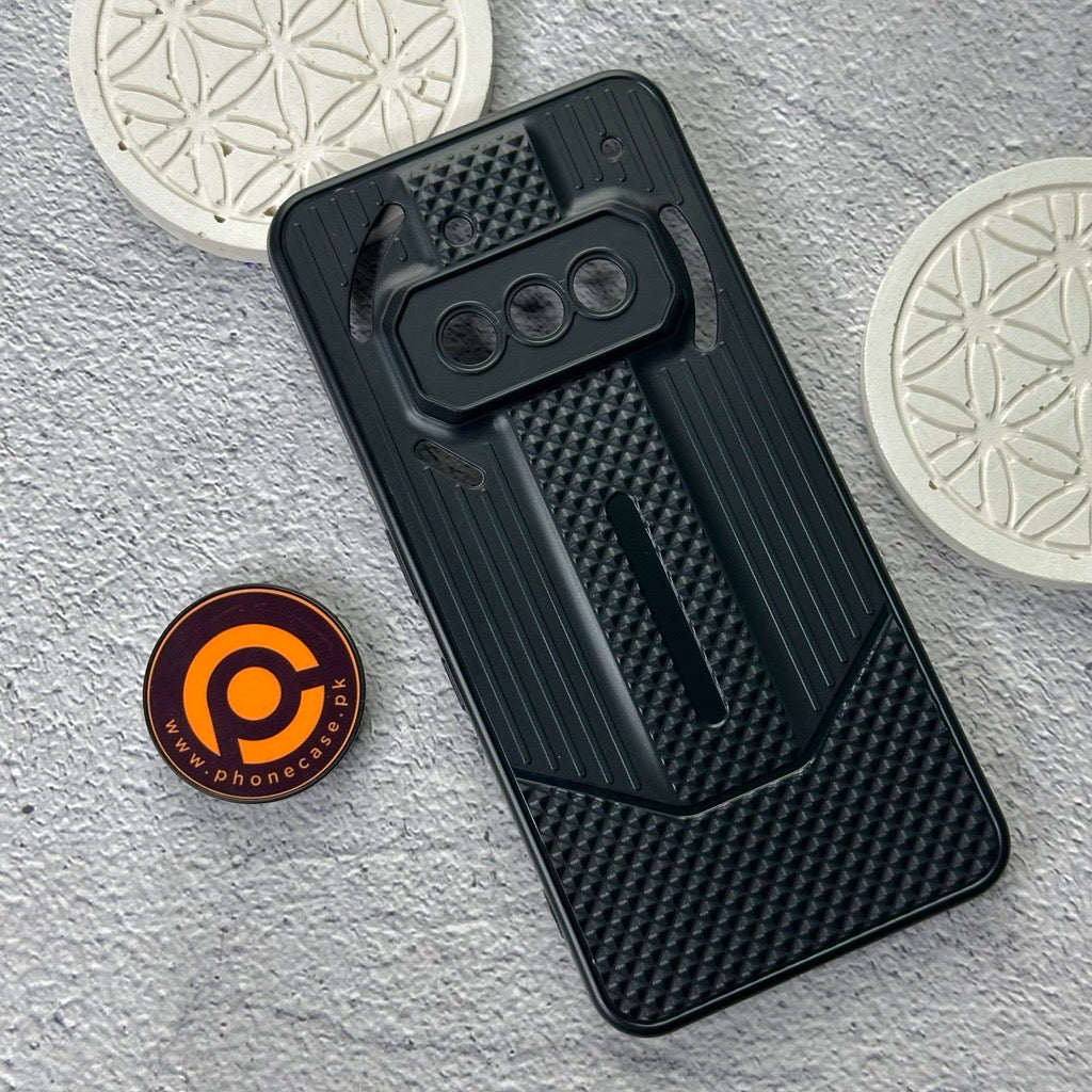 Nothing Phone 3a - Durable Anti-Fall Blackout TPU Back Cover with Camera Protection