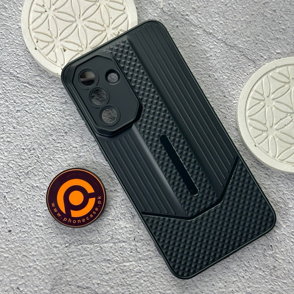 Samsung Galaxy A36 5G - Durable Anti-Fall Blackout TPU Back Cover with Camera Protection