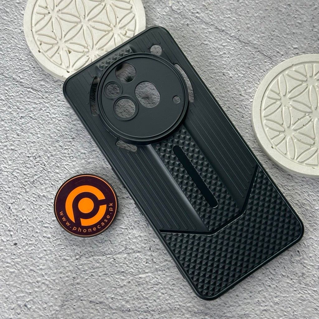 Nothing Phone 3A Pro - Durable Anti-Fall Blackout TPU Back Cover with Camera Protection