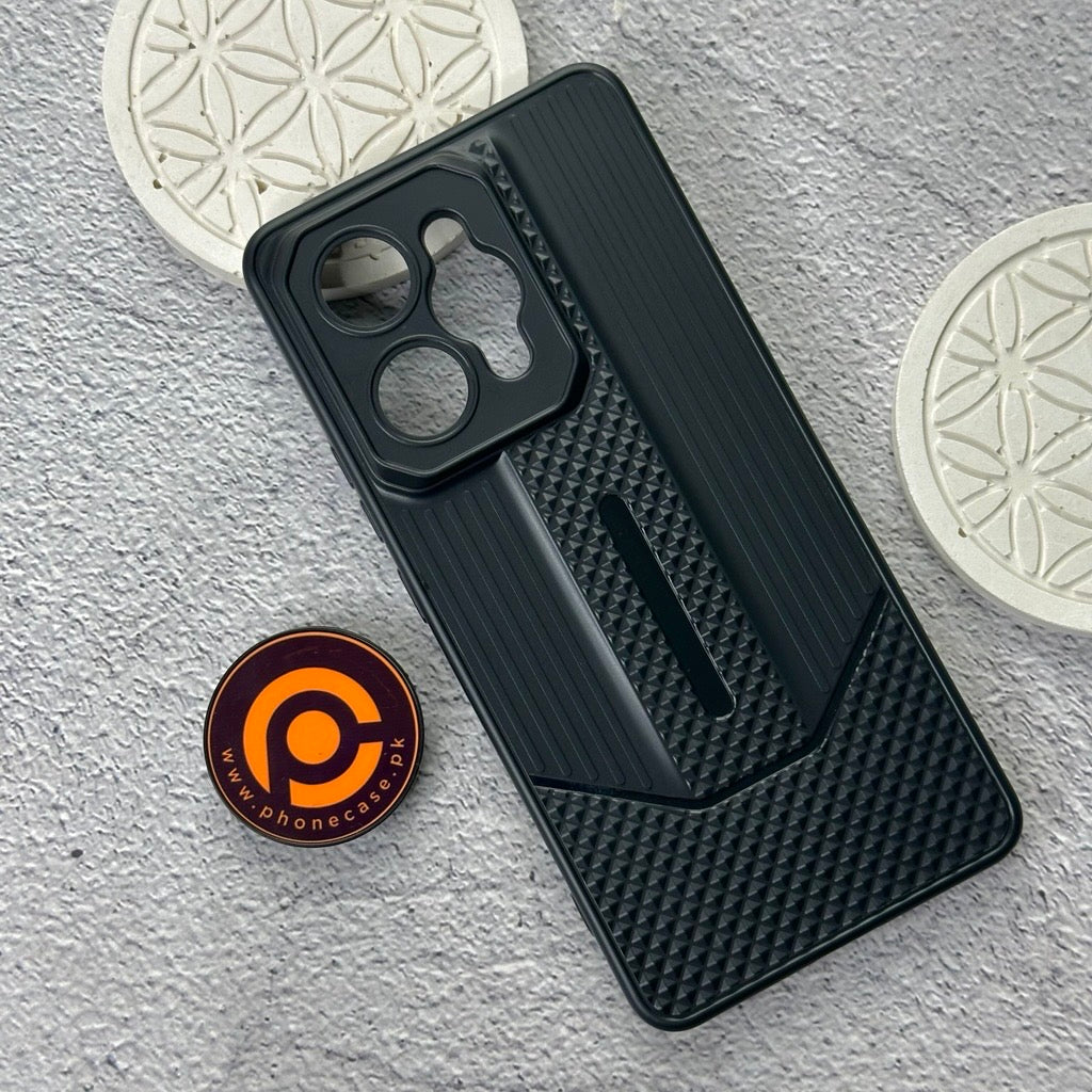 REALME 15 PRO 5G - Durable Anti-Fall Blackout TPU Back Cover with Camera Protection