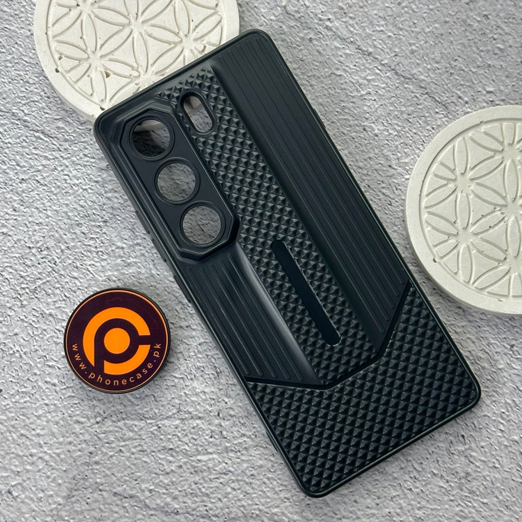 Tecno Camon 40 4G - Durable Anti-Fall Blackout TPU Back Cover with Camera Protection