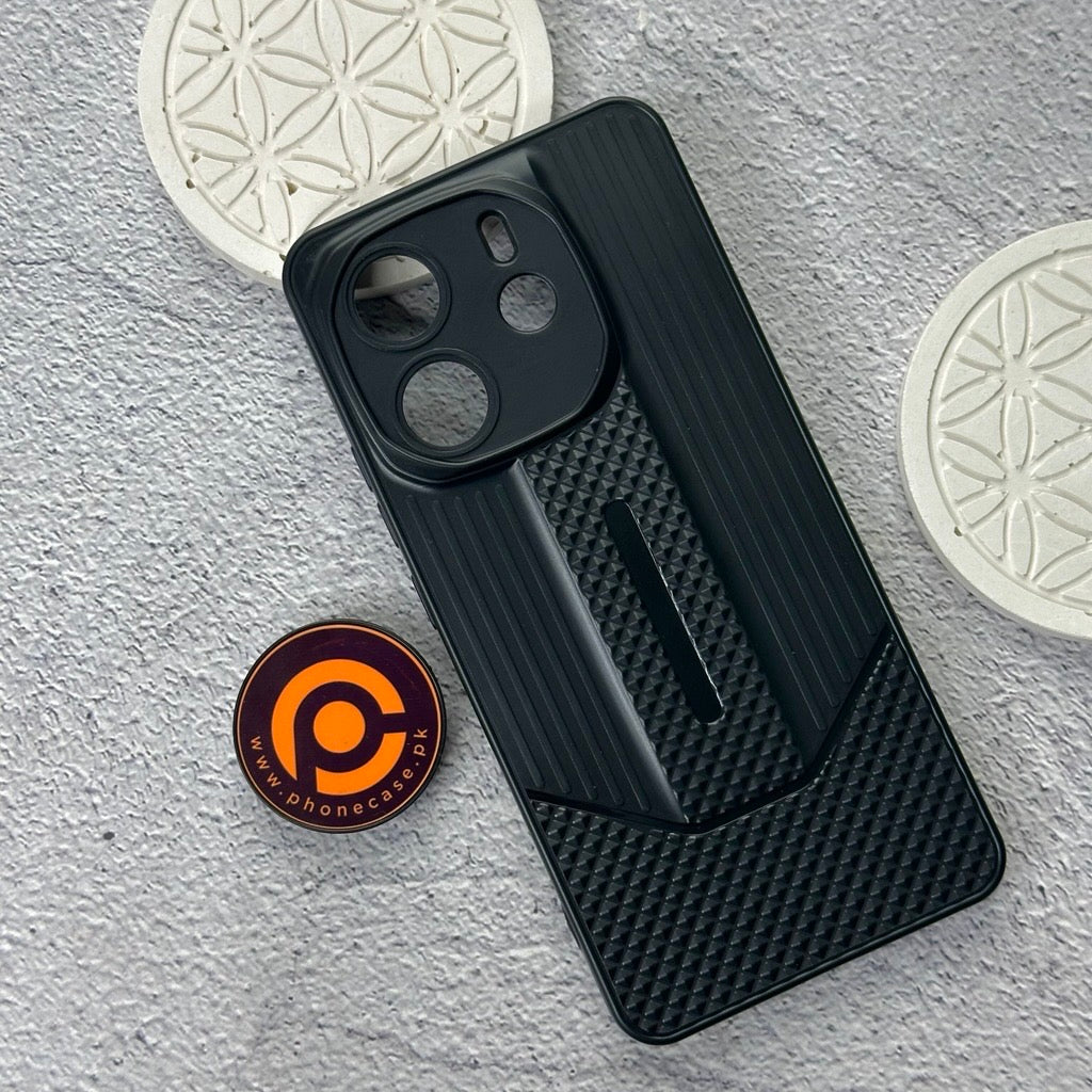 Xiaomi Redmi Note 14 4G - Durable Anti-Fall Blackout TPU Back Cover with Camera Protection