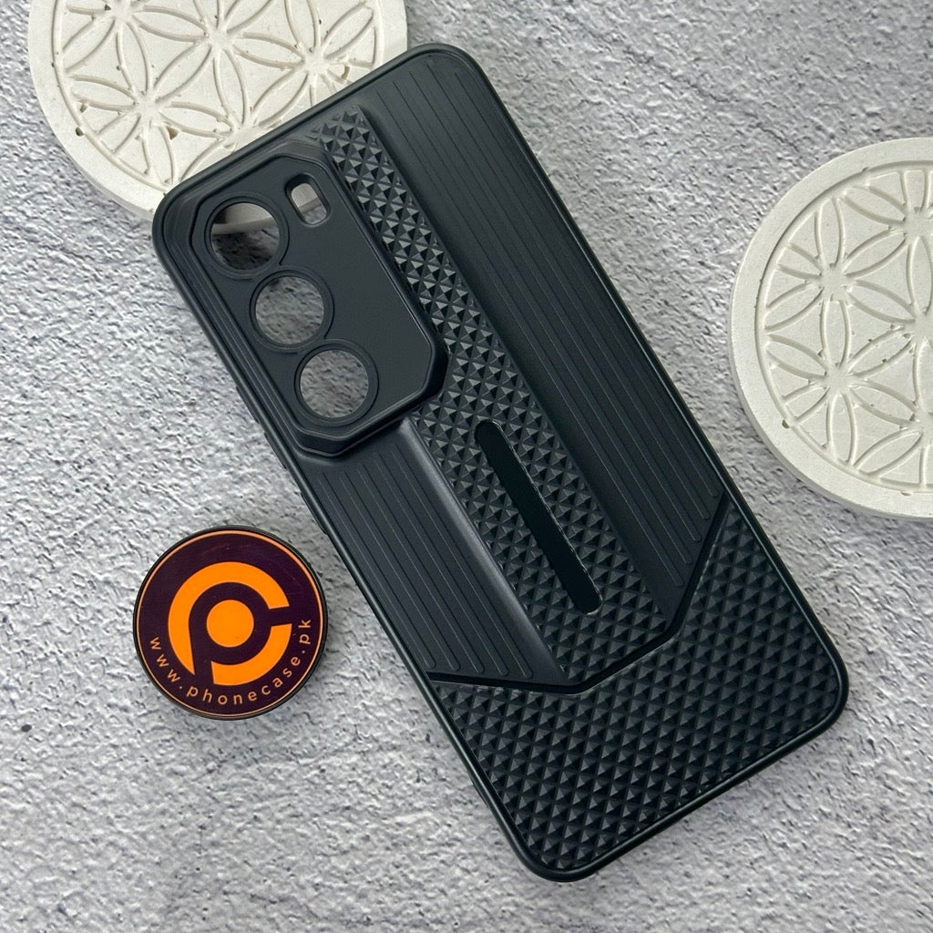 Infinix Hot 60 Pro Plus - Durable Anti-Fall Blackout TPU Back Cover with Camera Protection