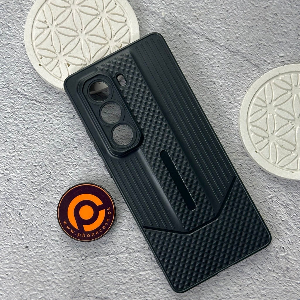 Infinix Hot 50 Pro Plus - Durable Anti-Fall Blackout TPU Back Cover with Camera Protection