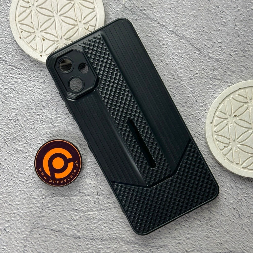 Samsung Galaxy A06 4G - Durable Anti-Fall Blackout TPU Back Cover with Camera Protection