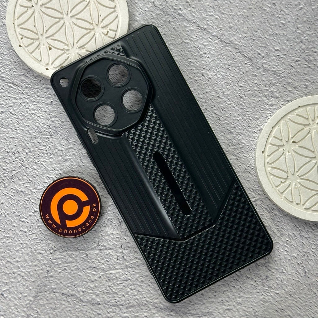 Tecno Camon 30 4G - Durable Anti-Fall Blackout TPU Back Cover with Camera Protection