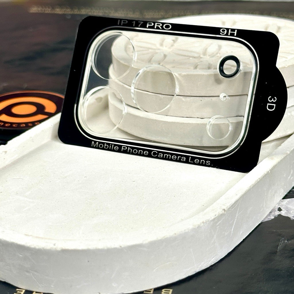 iPhone 17 Pro - Ultra Clear 9H Tempered Glass Camera Lens Protector