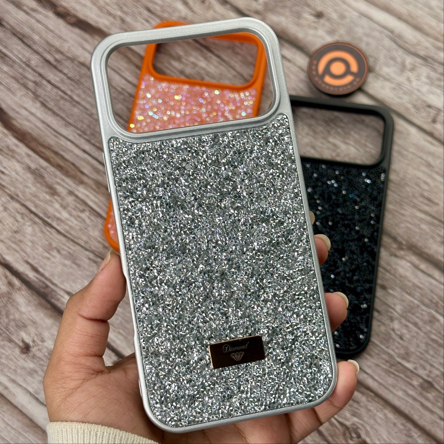 iPhone 17 Pro - Luxury DiamondMist Shock Proof Case
