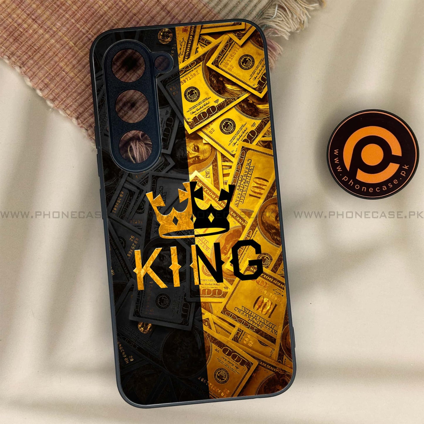 Tecno Spark 40 Pro - King 2.0 Design 9 - Premium Metal Printed soft Bumper shock Proof Case CS-38131
