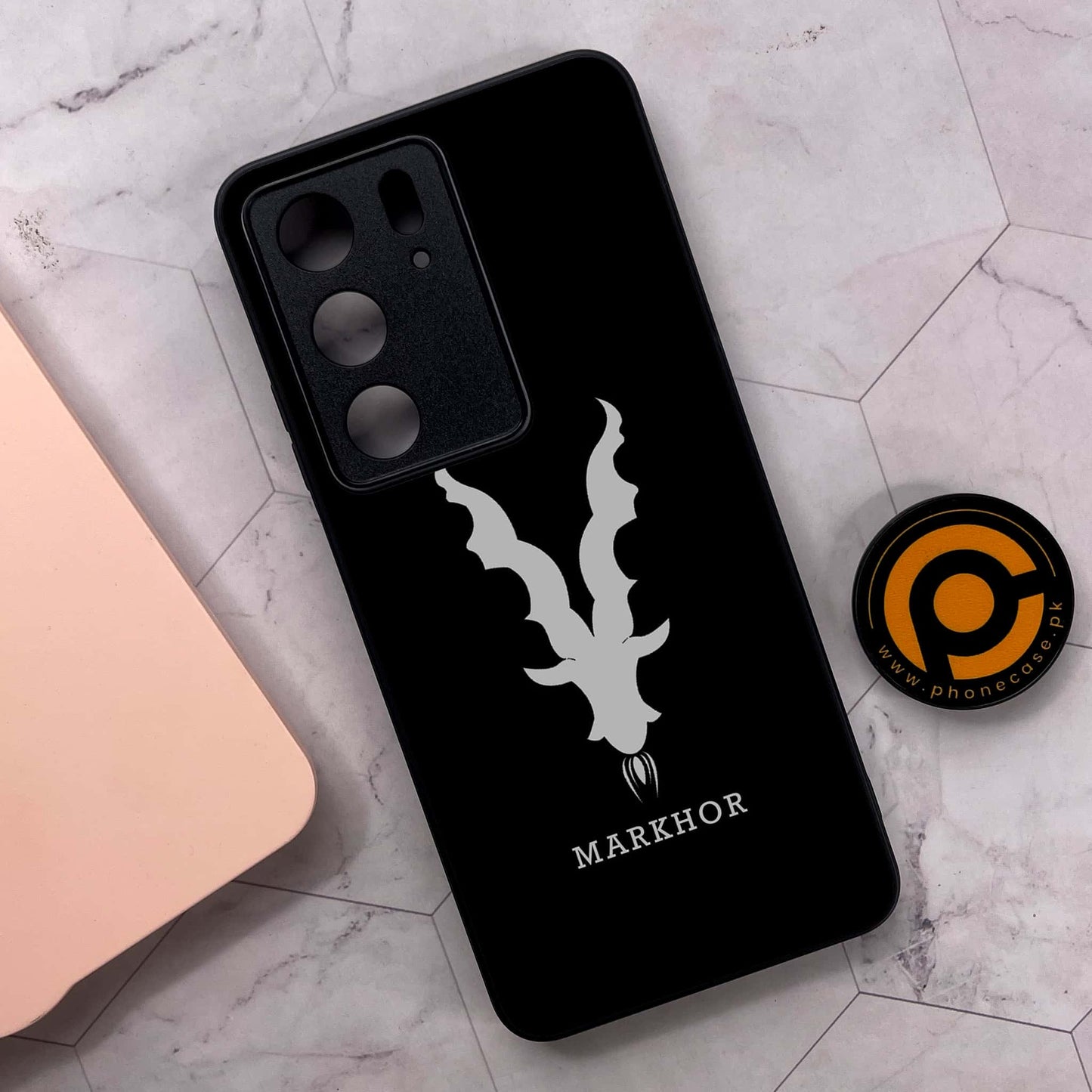 Realme C71 4G - Markhor Design 9 - Premium Metal Printed soft Bumper shock Proof Case CS-37616