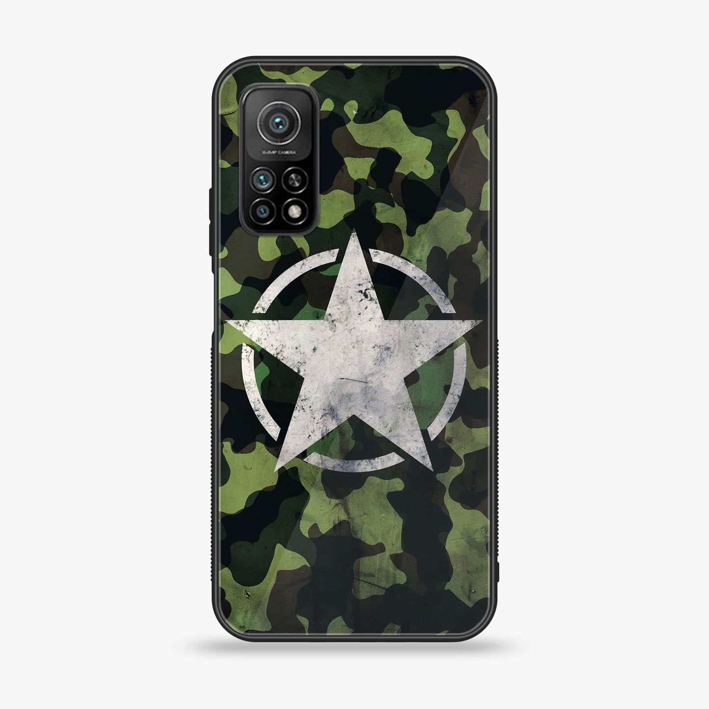 Xiaomi Mi 10T - NDCOM - Premium Printed Glass soft Bumper Shock Proof Case CS-38782