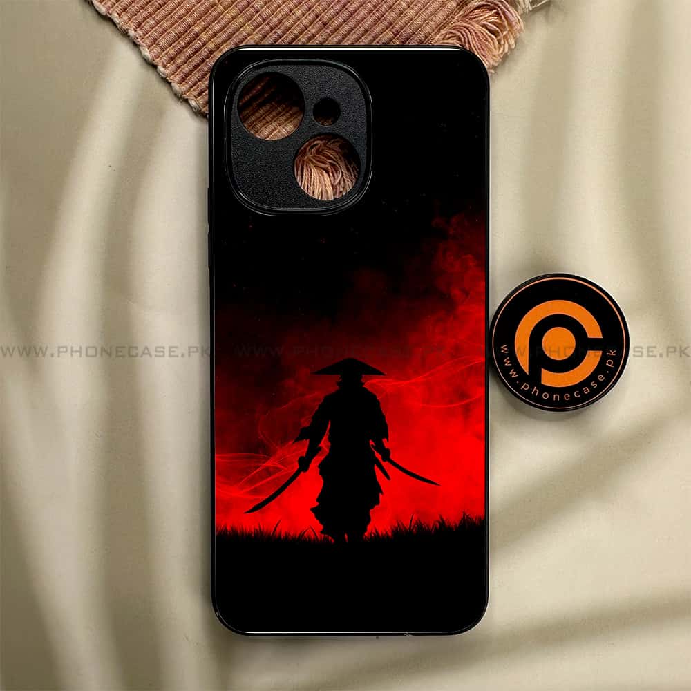 Tecno Spark 40C - Ninja Series - Premium Metal Printed soft Bumper shock Proof Case CS-39198