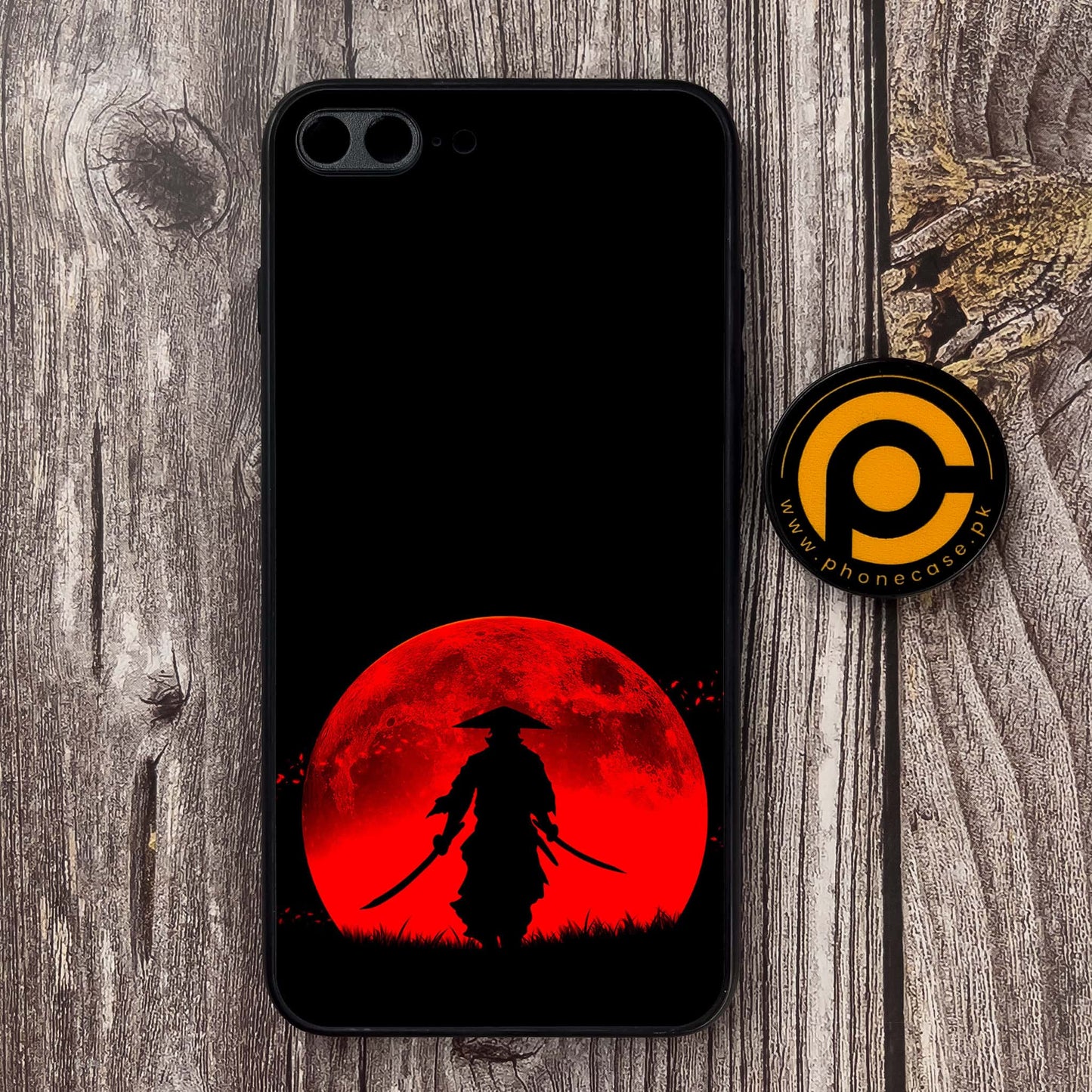 iPhone 7 Plus - Ninja Design 8 - Premium Metal Printed soft Bumper shock Proof Case CS-39054