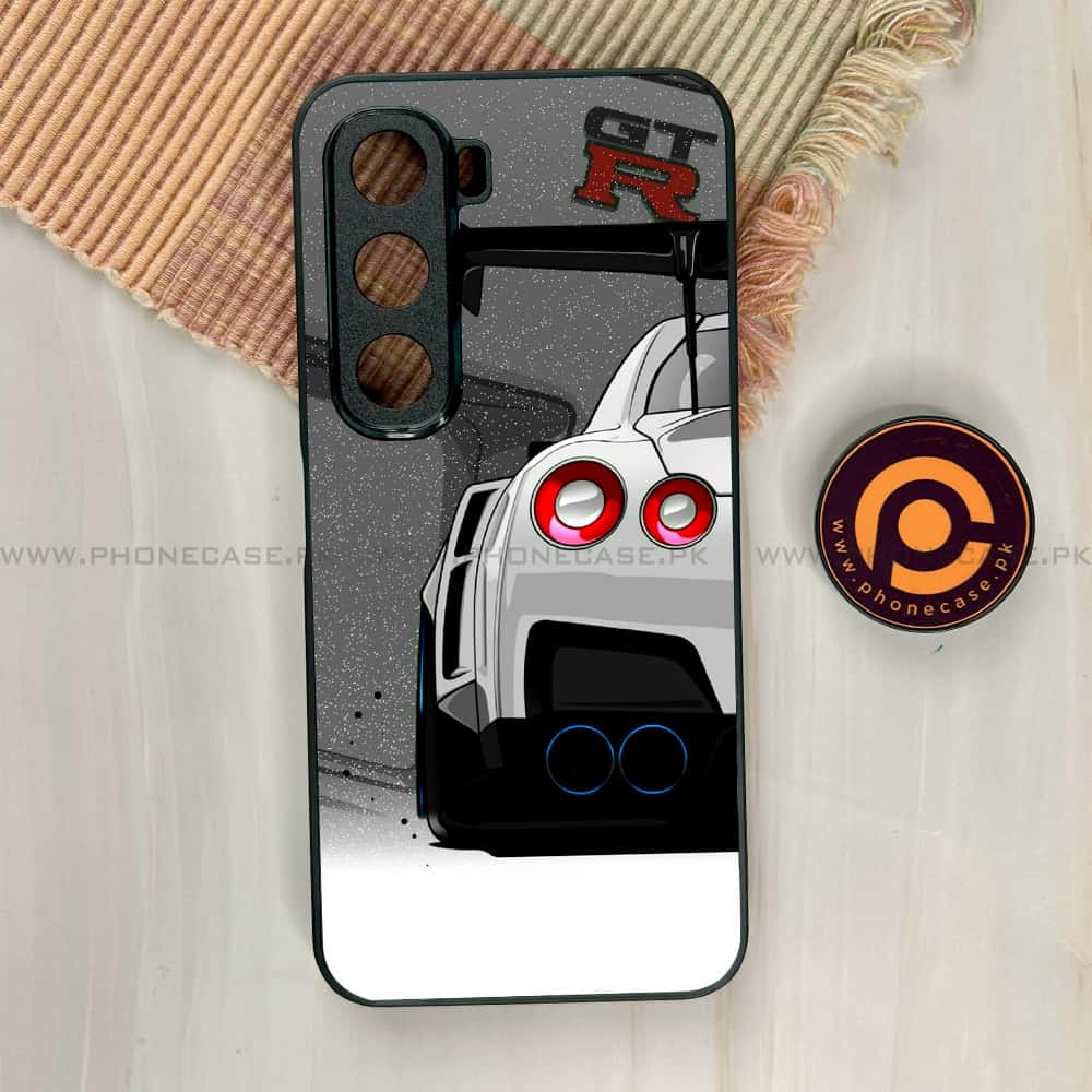 Infinix Hot 60i - Racing 2.0 Design 5 - Premium Metal Printed soft Bumper shock Proof Case CS-38746