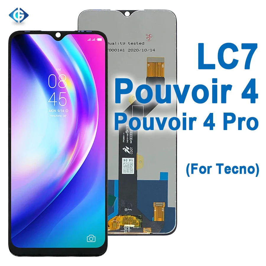TECNO POUVOIR 4 / POUVOIR 4 PRO LCD PANEL