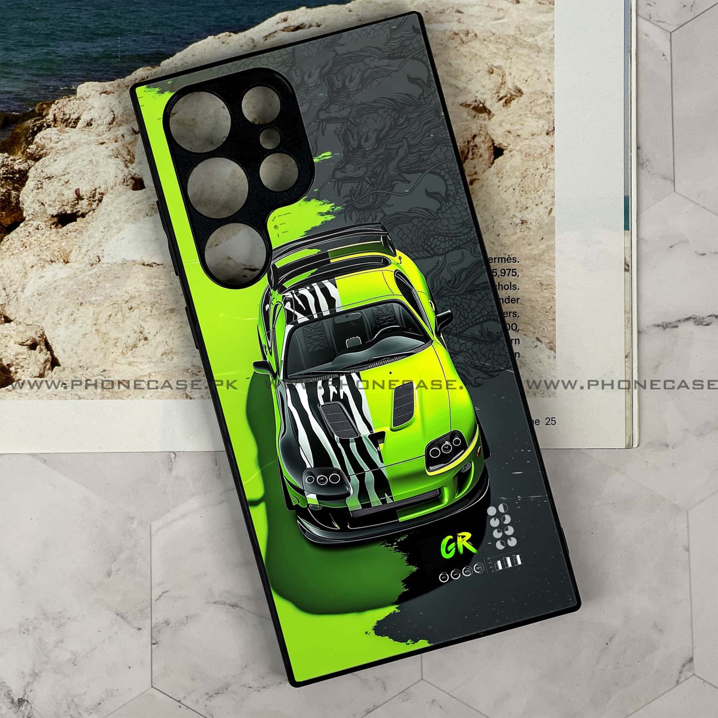 Samsung Galaxy S22 Ultra - Trish Art - Premium Metal Printed soft Bumper shock Proof Case CS-37623