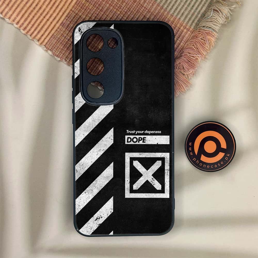 Tecno Spark 40 Pro Plus - Trust Your Dopeness - Premium Metal Printed soft Bumper shock Proof Case CS-38218