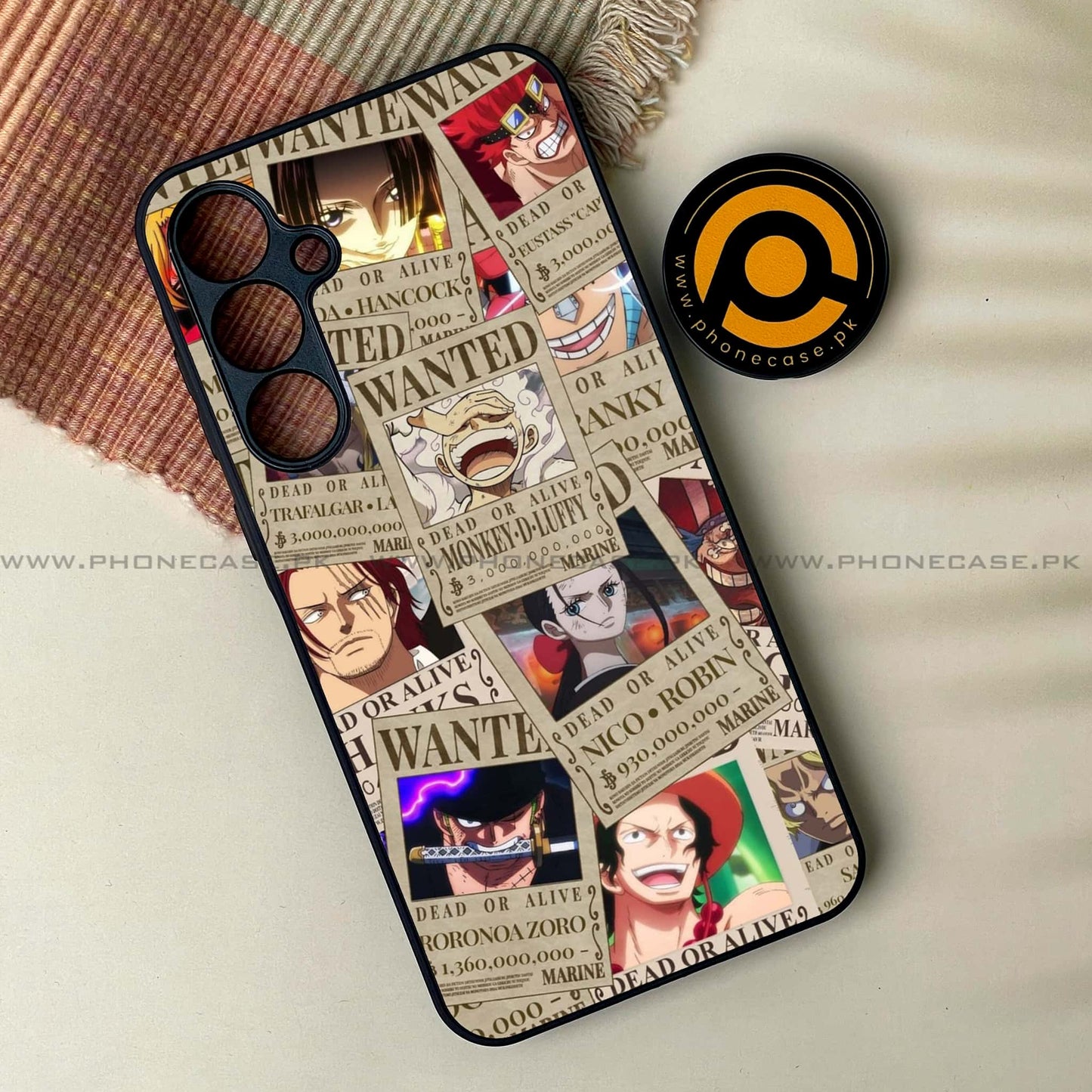 Samsung Galaxy A16 - Wanted Anime - Premium Metal Printed soft Bumper Shock Proof Case CS-38738