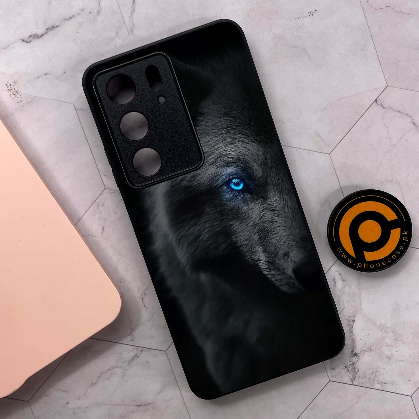 Realme C71 4G - Wolf Design 9 - Premium Metal Printed soft Bumper shock Proof Case CS-38318