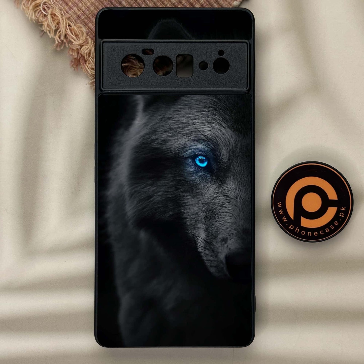 Google Pixel 6A - Wolf Design 9 - Premium Metal Printed soft Bumper Shock Proof Case CS-38793 CS-39078 CS-39080 CS-39085 CS-39104