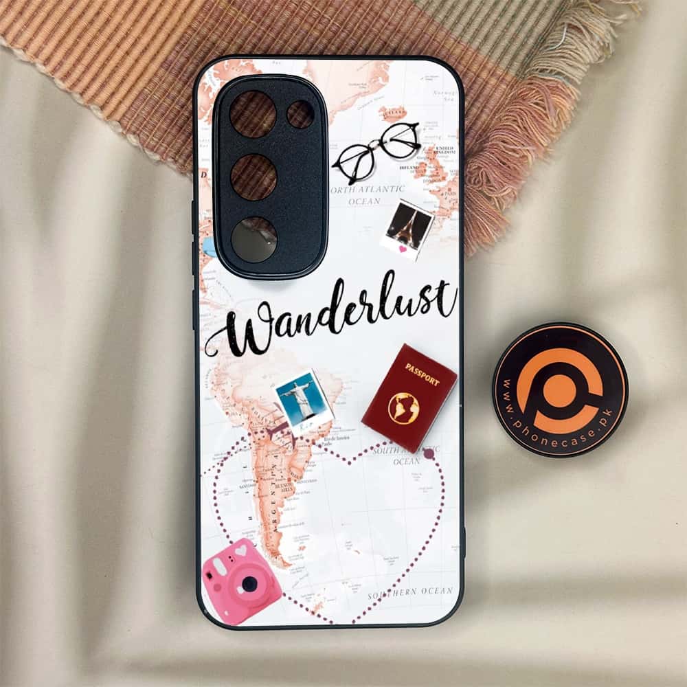 Tecno Spark 40 Pro Plus - World Journey - Premium Metal Printed soft Bumper shock Proof Case CS-37512