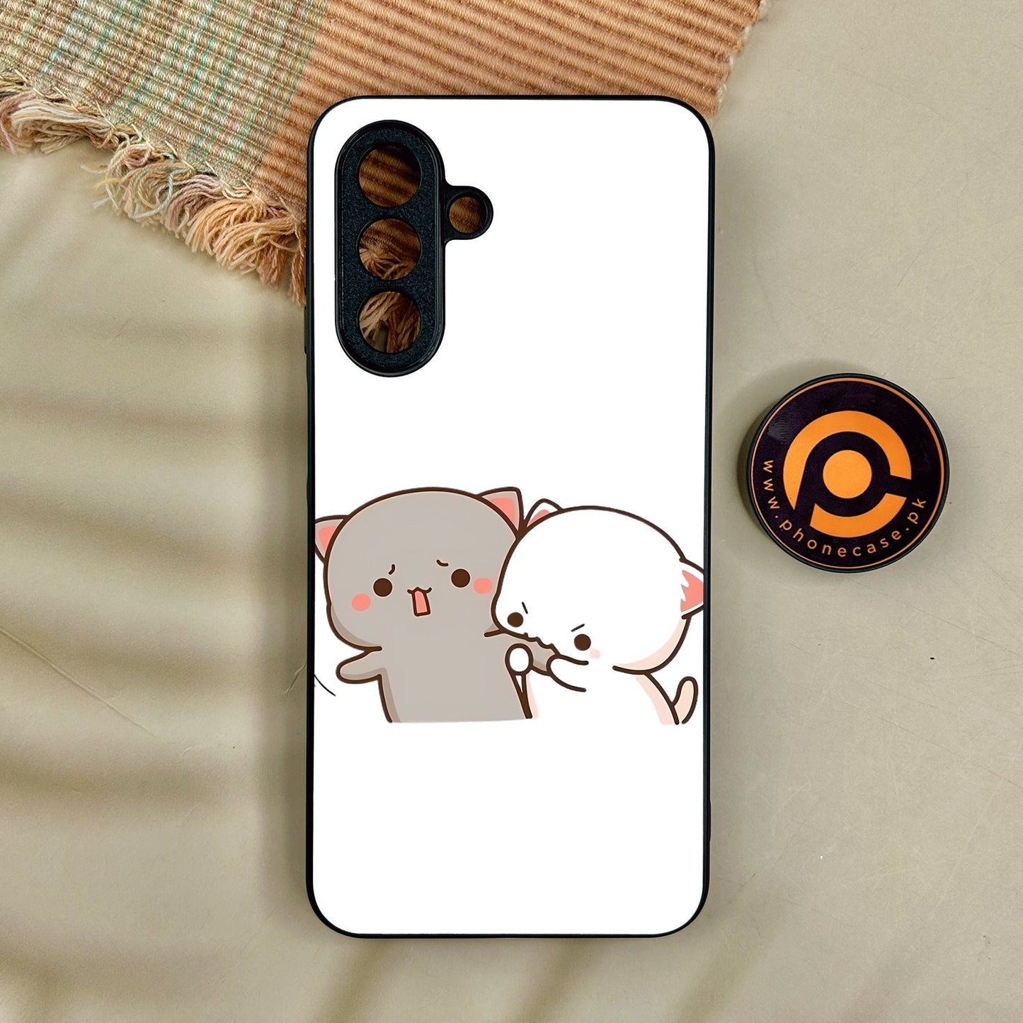 Samsung Galaxy A17 - Cute Bubu Dudu Design 9 - Premium Metal Printed Soft Bumper Shock Proof Case