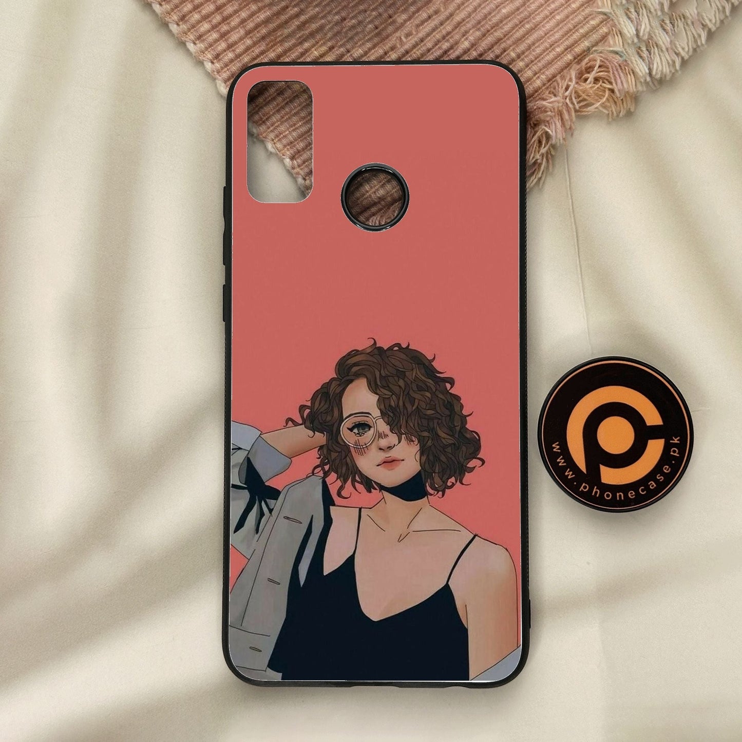 Honor 9X Lite - Anime Girls Design 6 - Premium Metal Printed Soft Bumper Shock Proof Case