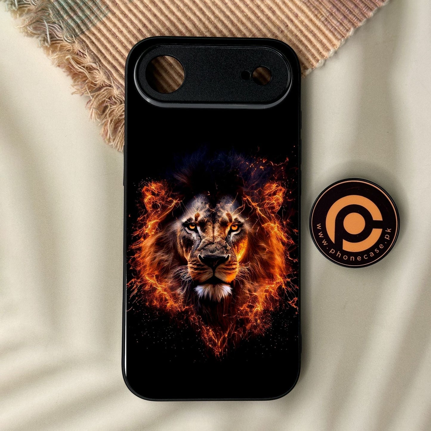 iPhone Air - Tiger 2.0 Design 7 - Premium Metal Printed Soft Bumper Shock Proof Case