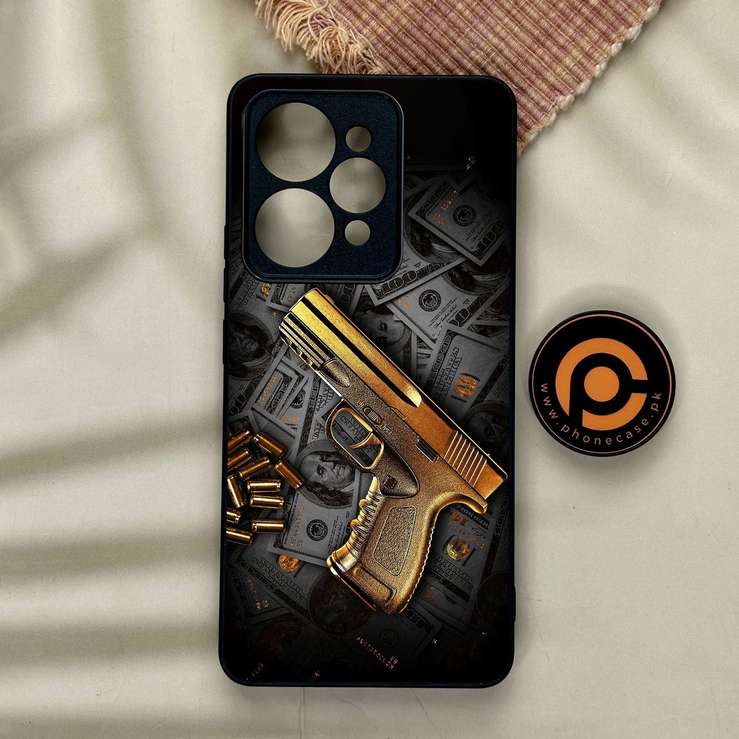 Realme 15 Pro - Dollar Design 7 - Premium Metal Printed Soft Bumper Shock Proof Case