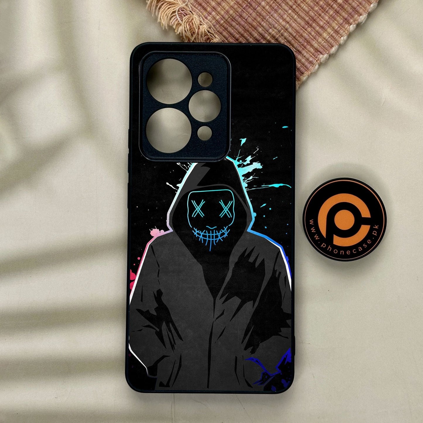 Realme 15 Pro - Anonymous 2.0 Design 8 - Premium Metal Printed Soft Bumper Shock Proof Case