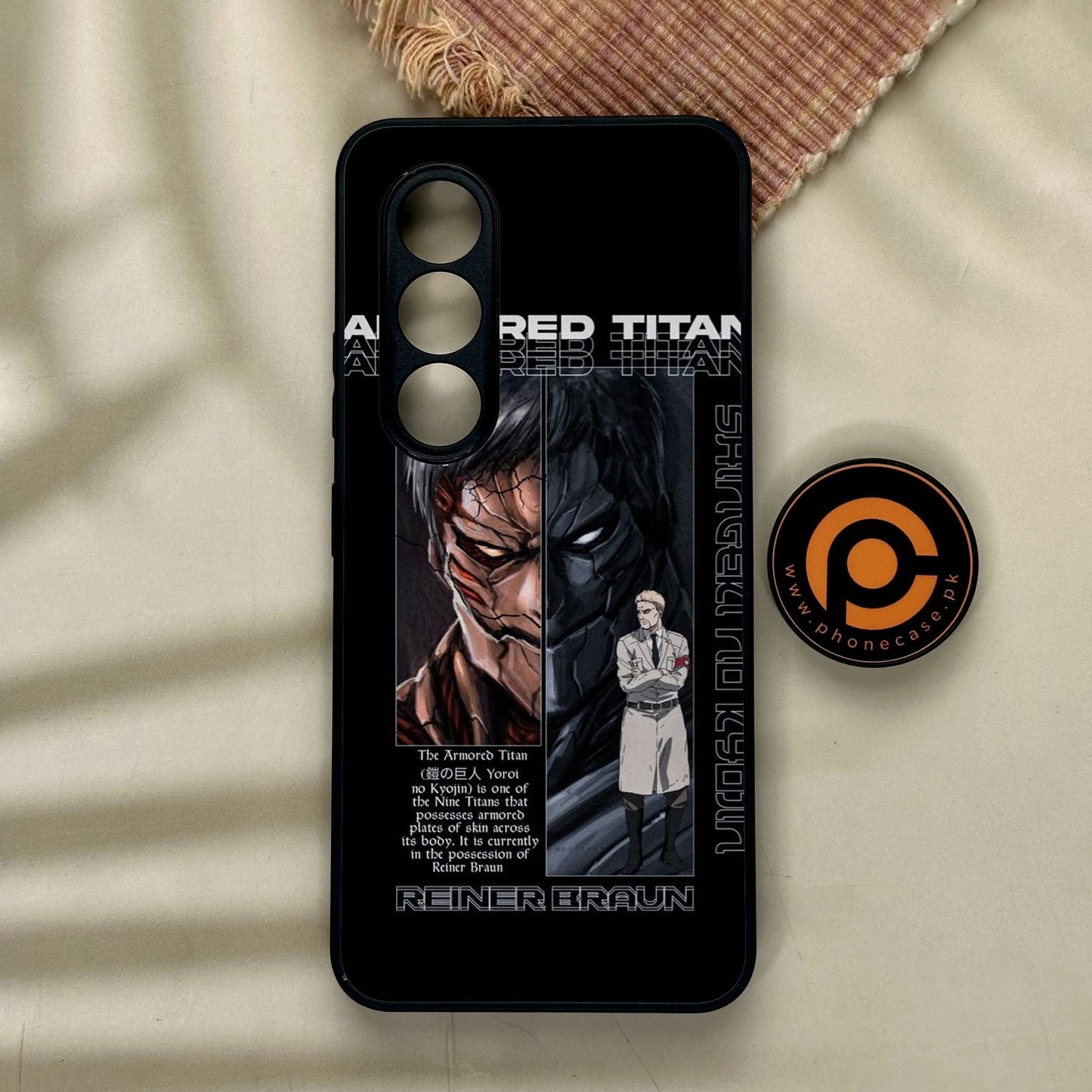 Itel S25 - Battlefront Design 9 - Premium Metal Printed Soft Bumper Shock Proof Case