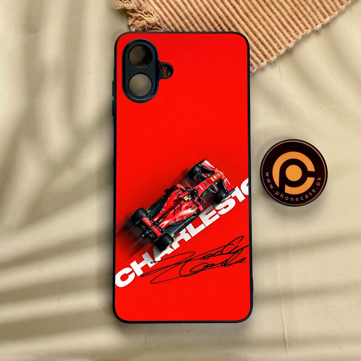 Samsung Galaxy A07 - Formula 1 Design 2 - Premium Metal Printed Soft Bumper Shock Proof Case