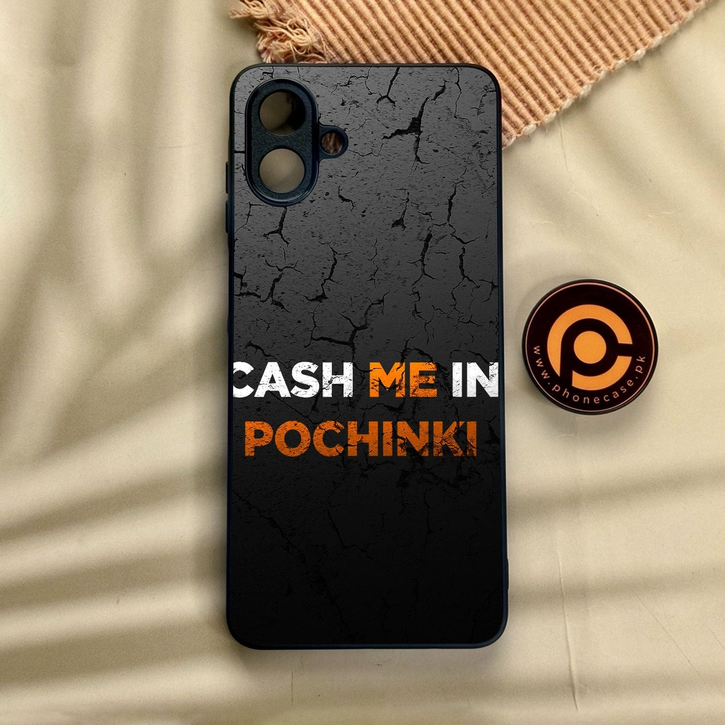 Samsung Galaxy A07 - Cash Me - Premium Metal Printed Soft Bumper Shock Proof Case