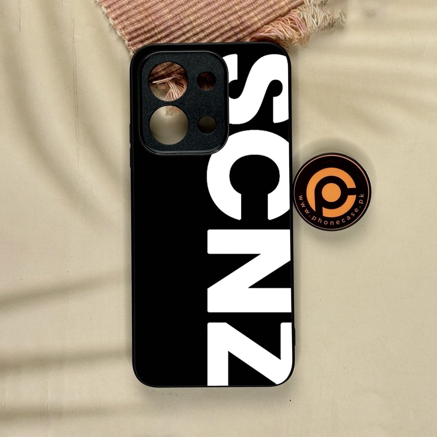 Xiaomi Redmi 15C - Scnz - Premium Metal Printed Soft Bumper Shock Proof Case