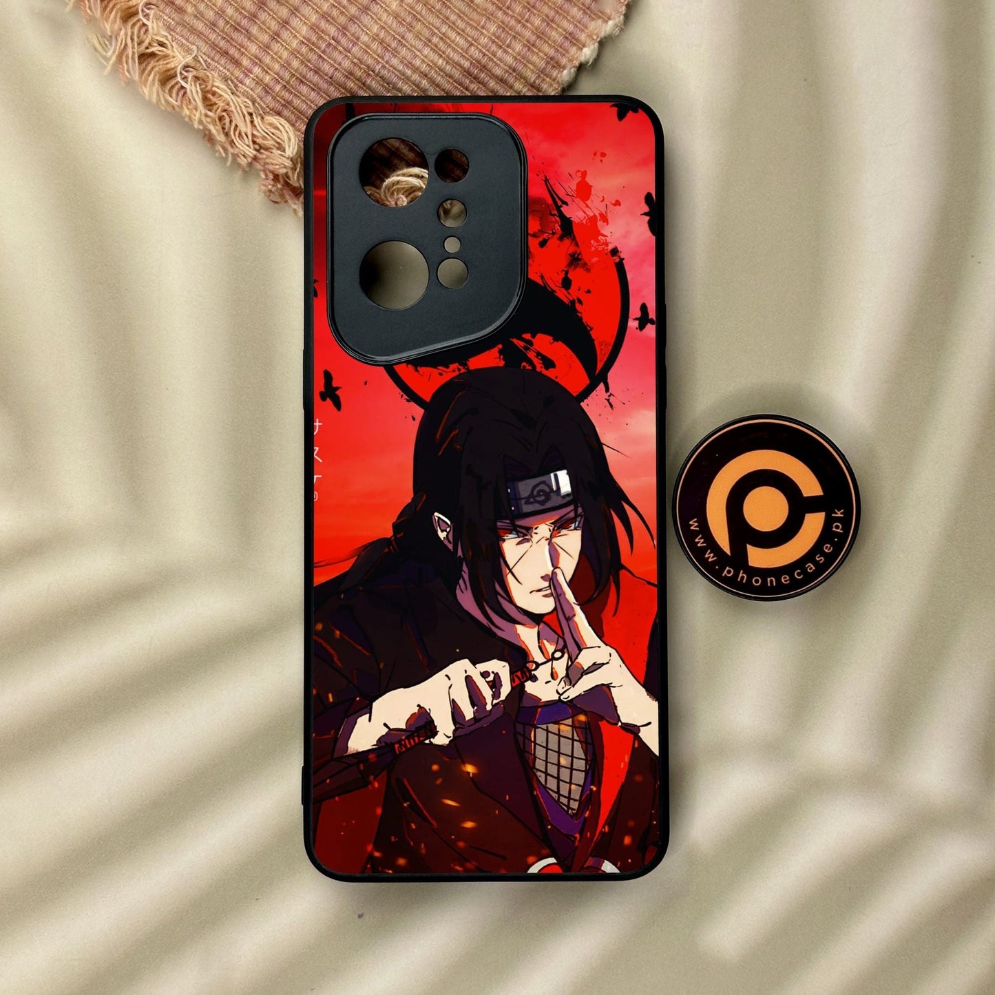 Oppo Find X5 Pro - Uchiha Itachi - Premium Metal Printed Soft Bumper Shock Proof Case