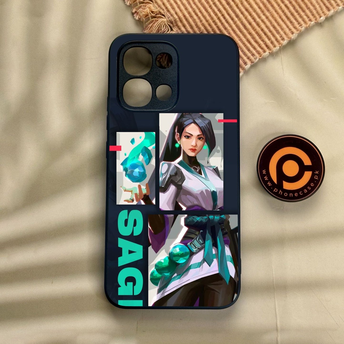 Oppo A6 Pro - Battle-Ready Design 1 - Premium Metal Printed Soft Bumper Shock Proof Case