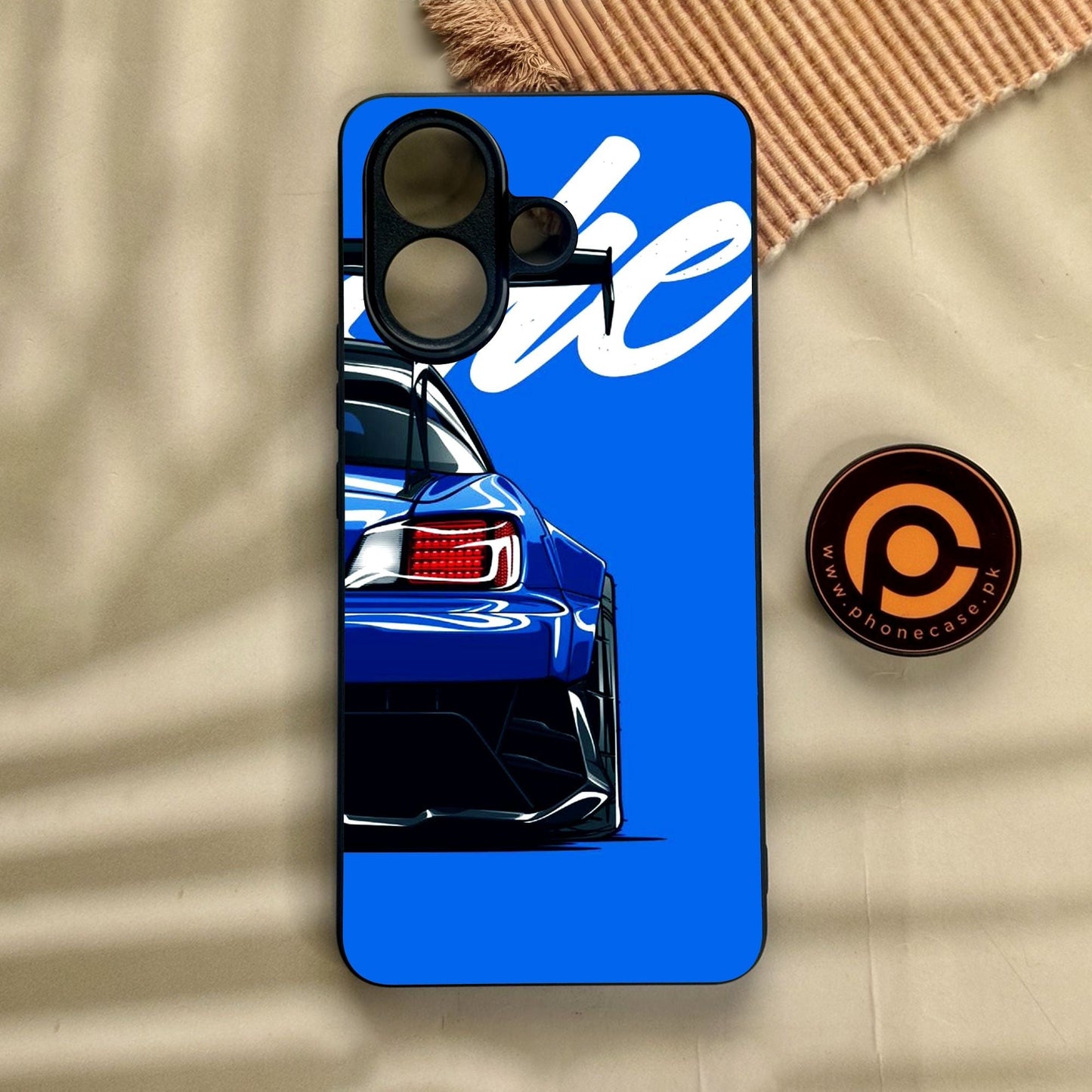 Vivo V60 Lite - Racing Series 2.0 Design 1 - Premium Metal Printed Soft Bumper Shock Proof Case