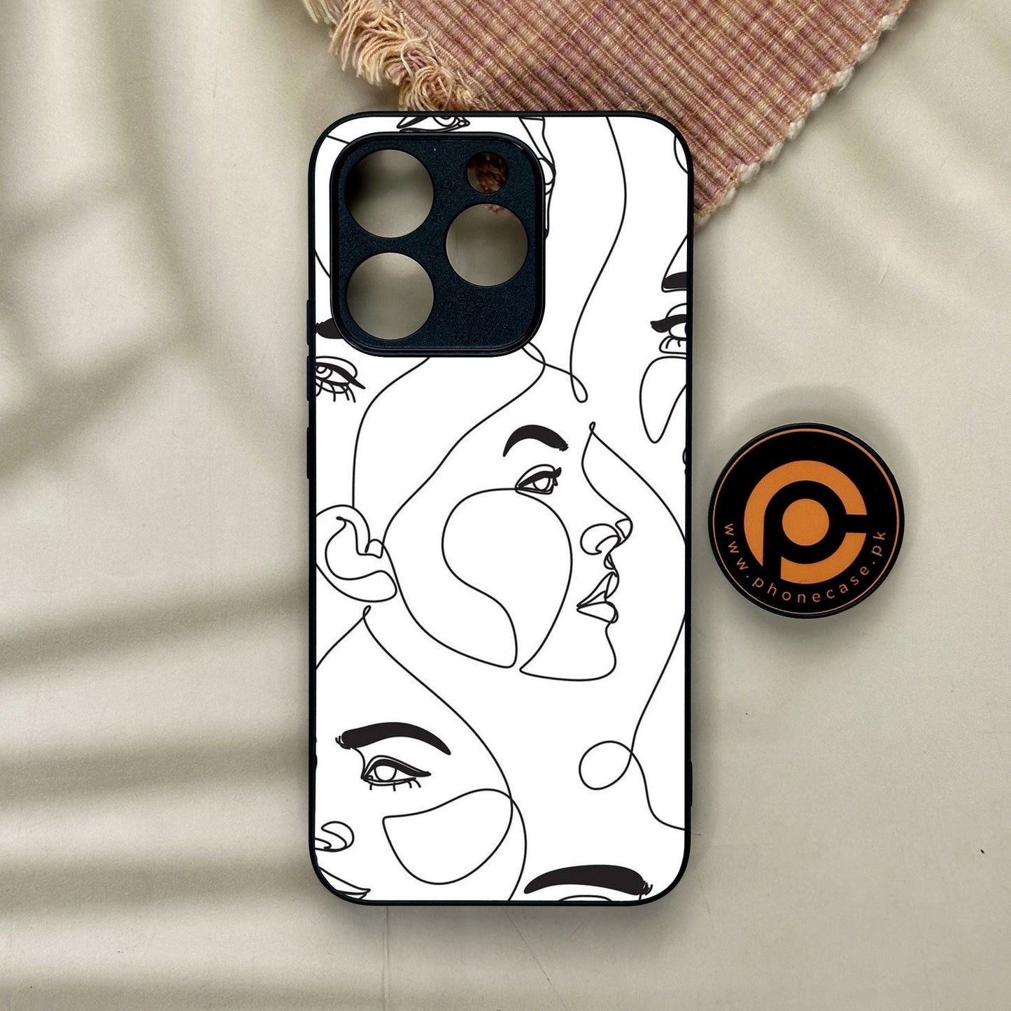 Realme 15T - Girls Design 7 - Premium Metal Printed Soft Bumper Shock Proof Case