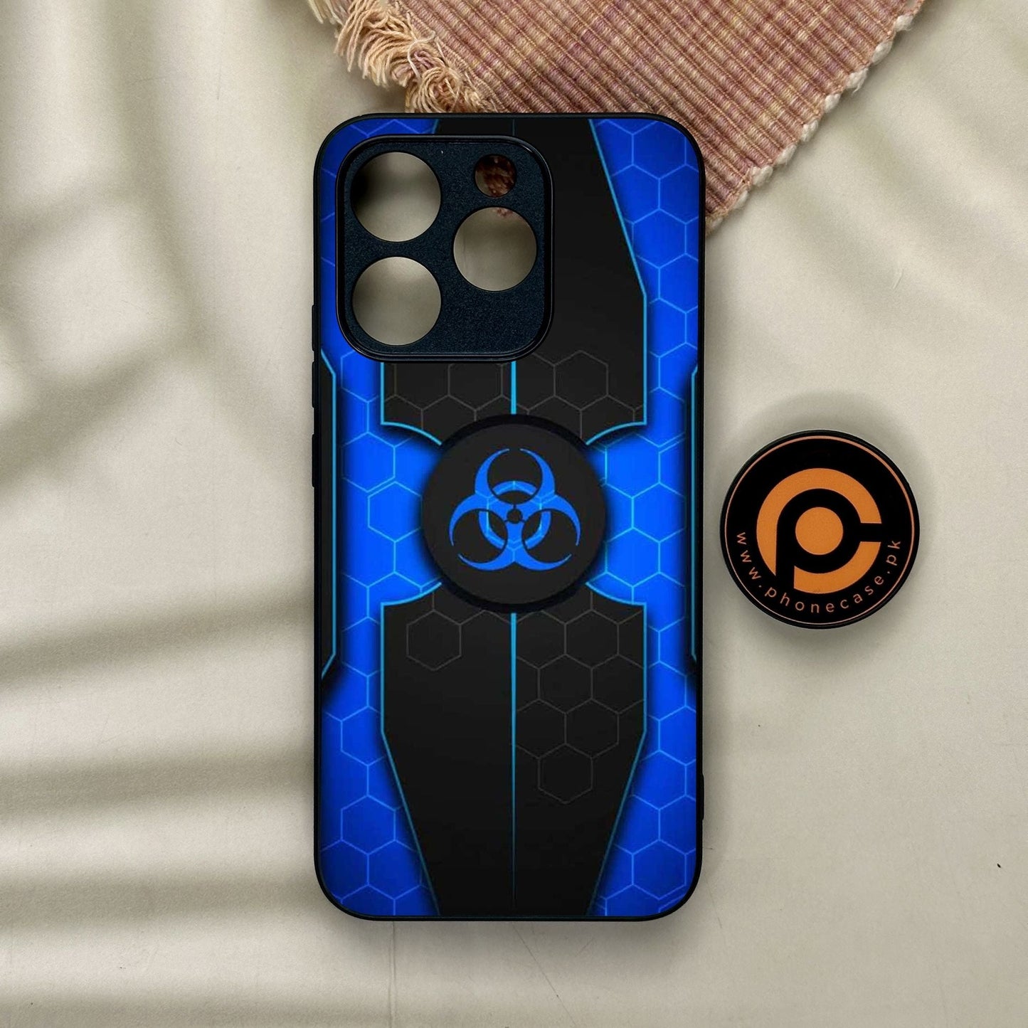 Realme 15T - Biohazard Design 1 - Premium Metal Printed Soft Bumper Shock Proof Case